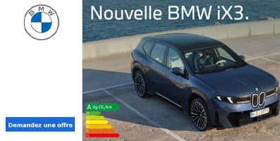 Découvrez la BMW iX3