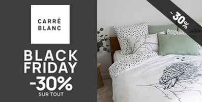 Black Friday : Jusqu'à -30% sur tout