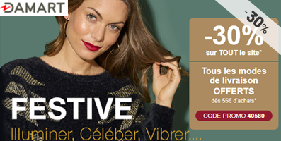 -30% sur tout le site