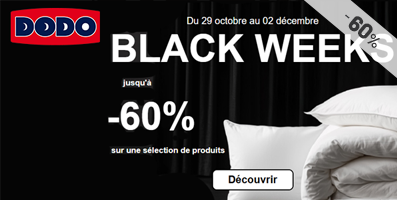 Black Weeks : Jusqu'à -60%