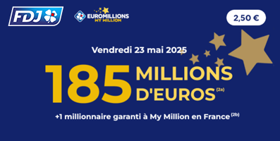 185 millions d'euros à remporter