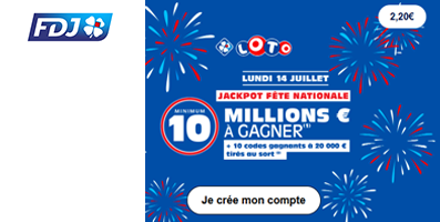 Jackpot fête nationale