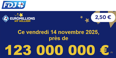 Près de 143M à remporter