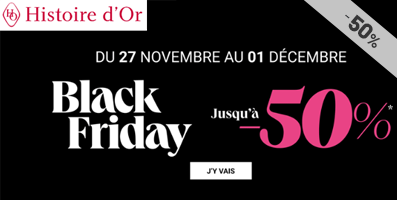 Black Friday : Jusqu'à -50%