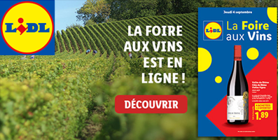 La foire aux vins est en ligne
