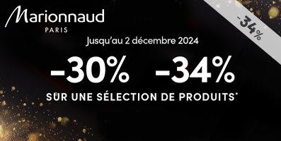 Jusqu'à -34% sur une sélection de produits