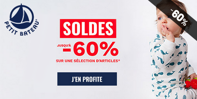 Soldes : Jusqu'à -60%