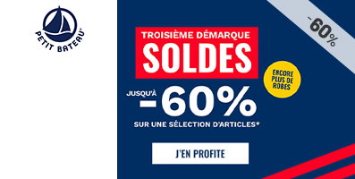 Soldes : Jusqu'à -60%