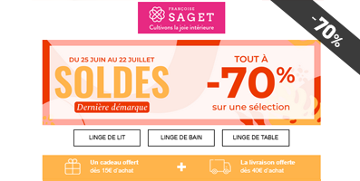 Jusqu'à -70%