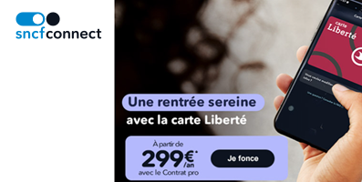 Une rentrée sereine avec la carte liberté