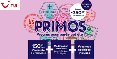 Préparez vos vacances pour l'été prochain