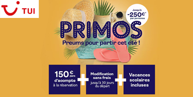 Préparez vos vacances pour l'été prochain