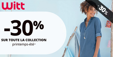 -30% sur toute la collection