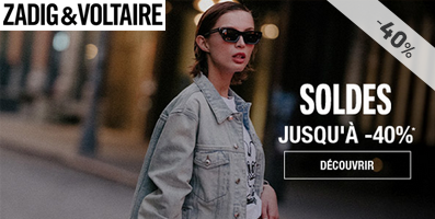 Soldes : Jusqu'à -40%