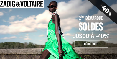 Soldes : Jusqu'à -40%