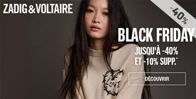 Black Friday : Jusqu'à -40%