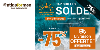 Nouveautés : Jusqu'à -75%