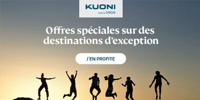 Offre spéciales sur des destinations d'exception