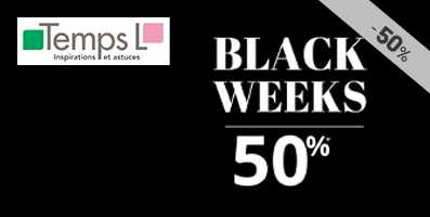 Black Weeks : Jusqu'à -50% sur une sélection